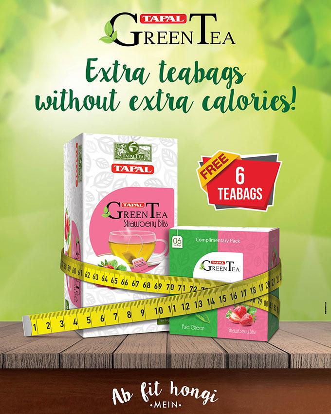 green tea strawberry 45gm (30 tea bags)