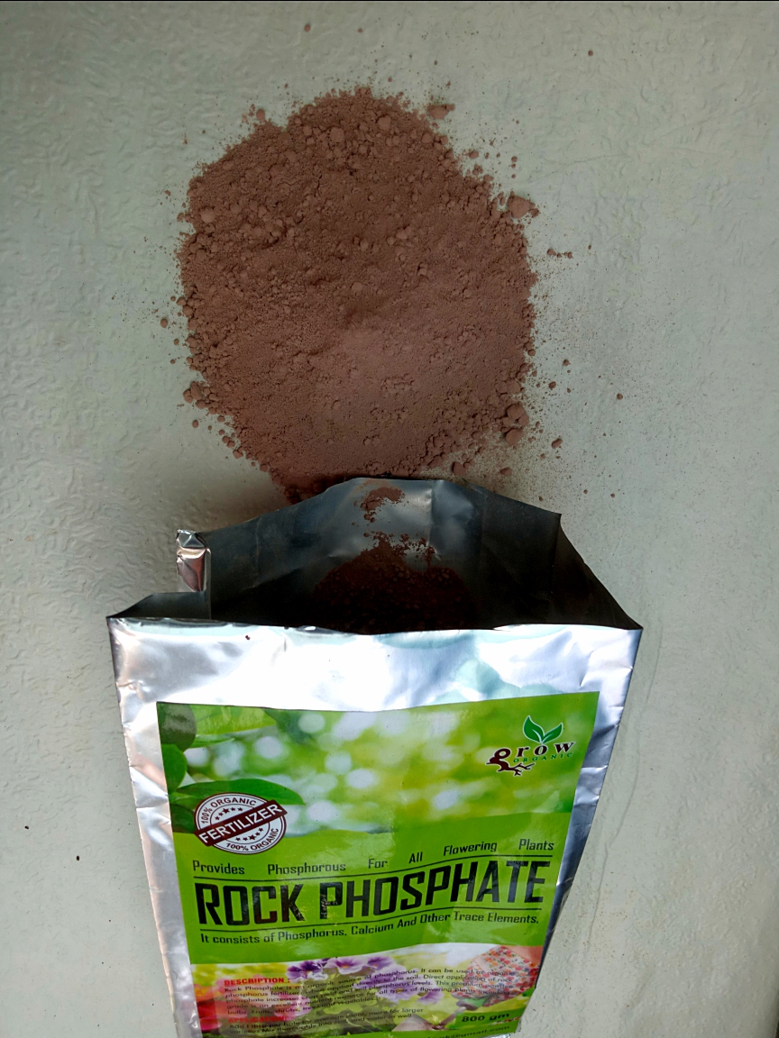 Rock Phosphate Fertilizer Kg All Purpose Crushed Powder For Fruiting