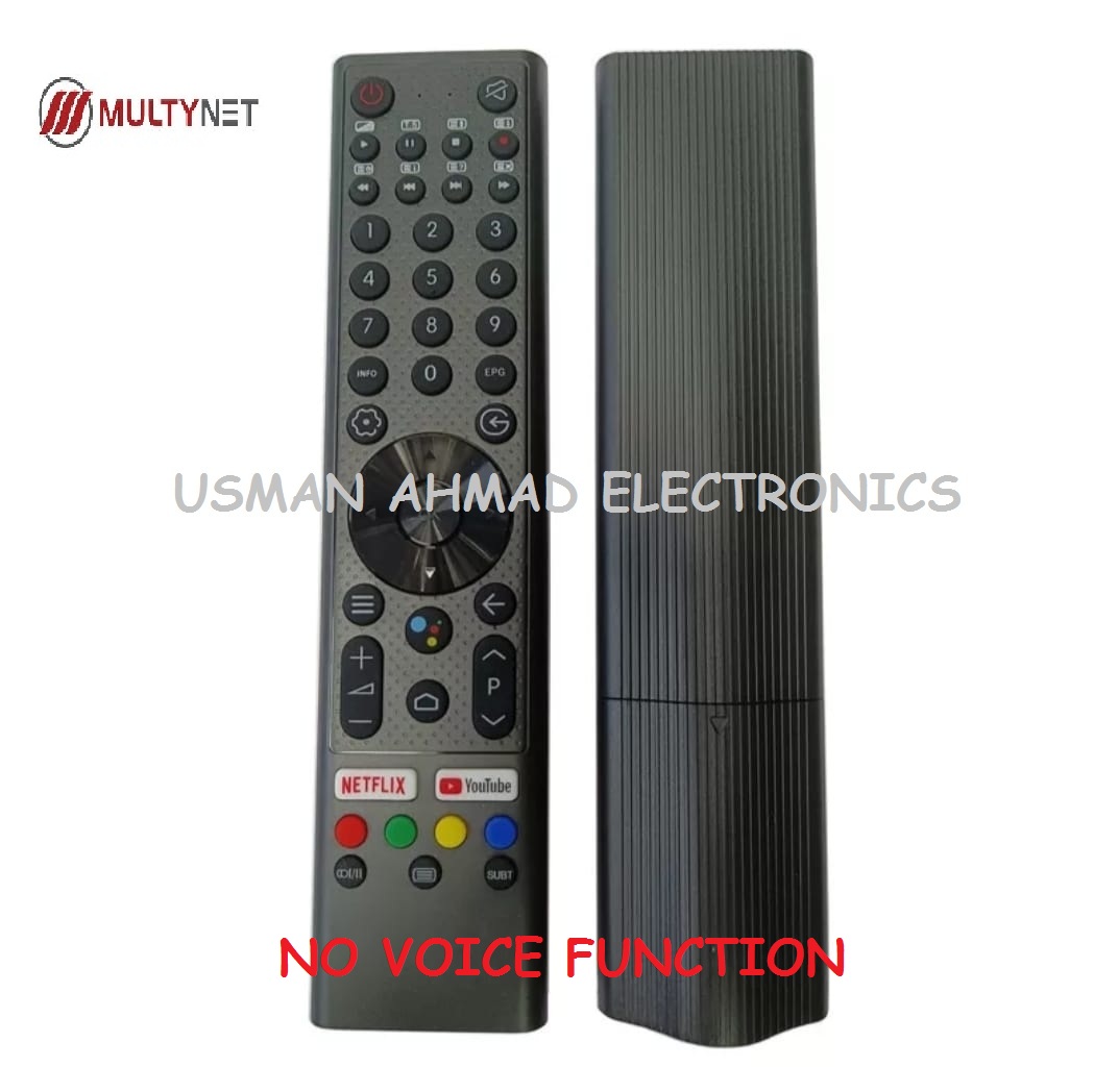 Multynet Smart Led Tv Remote Control Without Voice Command With Youtub