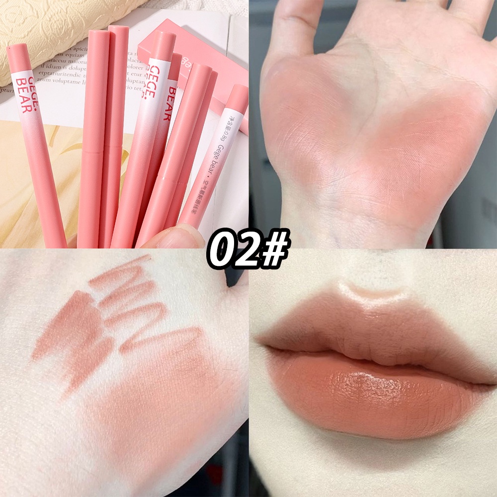 Colors Nude Lipliner Pencil Velvet Matte Smooth Lipstick Pen