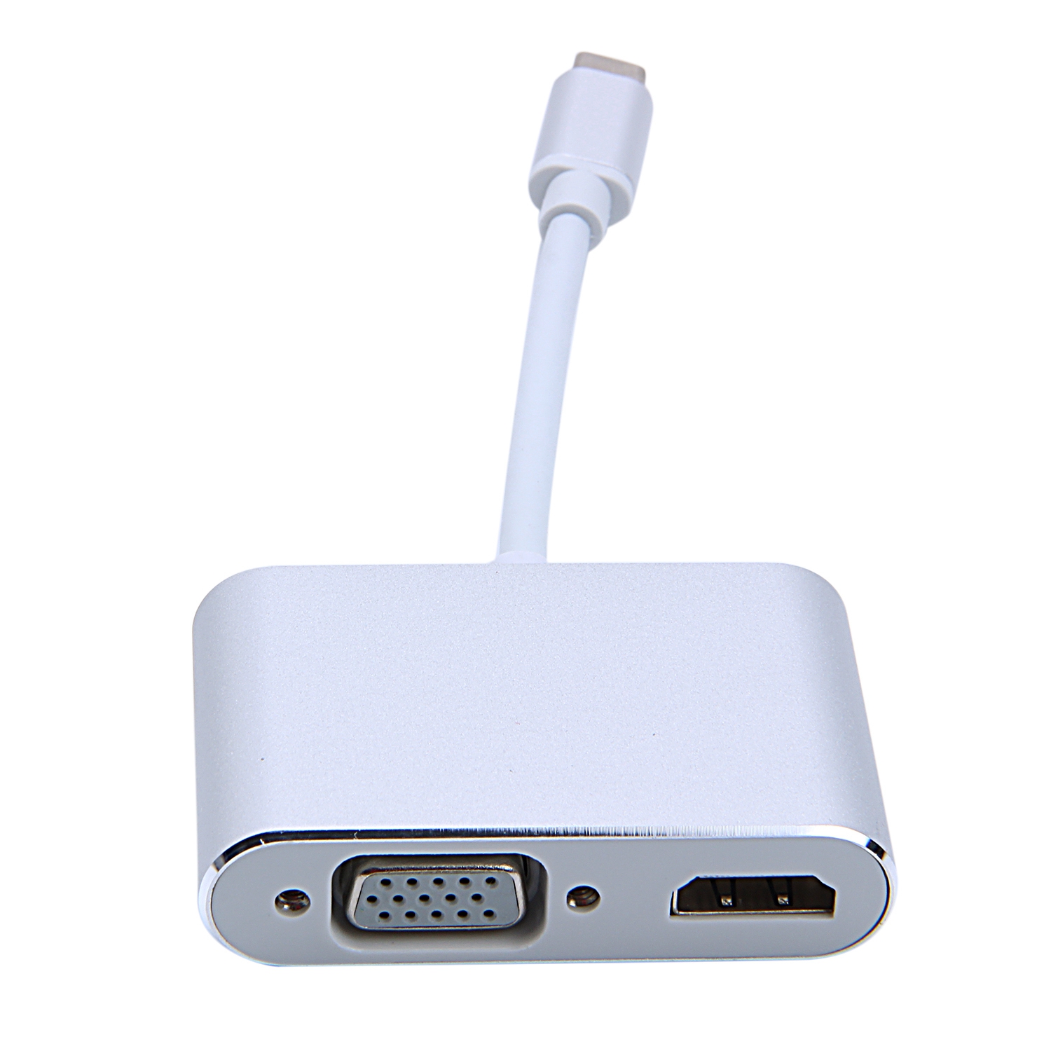 Adaptador Usb C A Hdmi Vga En Tipo C A Vga Hdmi K Uhd Convertido