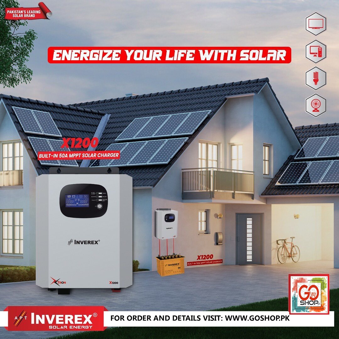 Inverex Inverter Ups Xtron X Watts Built In A Mppt Solar