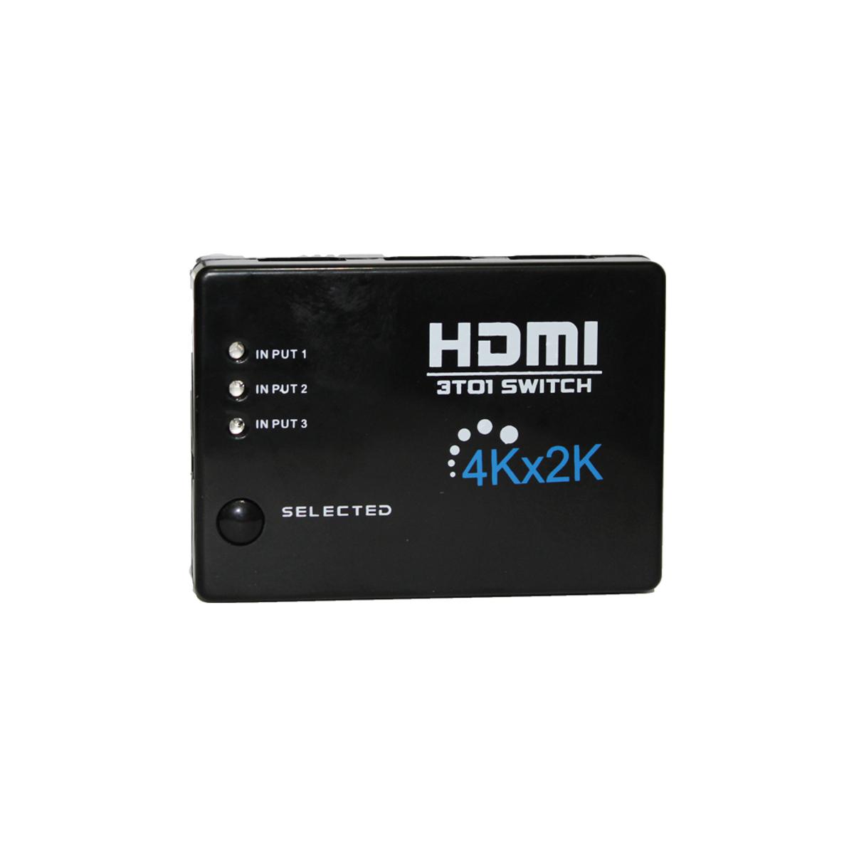 Elevate Your Entertainment Setup With The HDMI Switch 3 Port 2K 4K