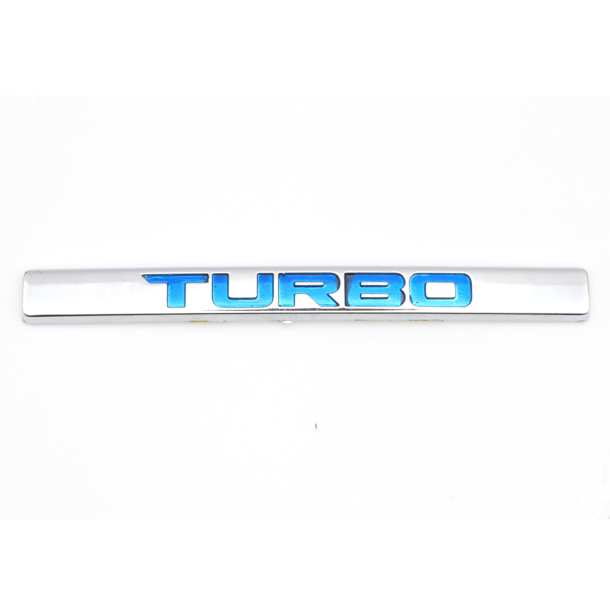 ABS CHROME TURBO REAR TRUNK LETTERS BADGE EMBLEM FOR HONDA CIVIC X