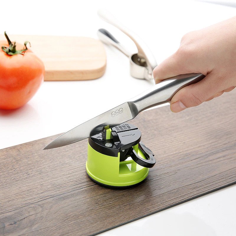 Best Knife Sharpener With Suction Cup Kitchen Knife Sharpeners