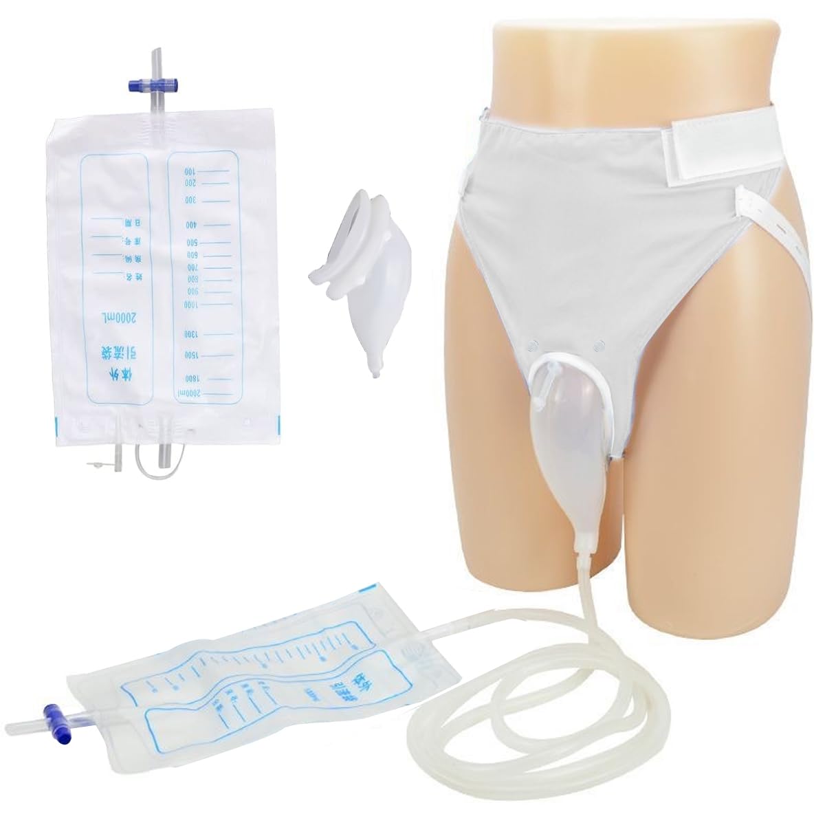 Bliss Reuseable Reusable Male Female Urine Bag Urine Collector