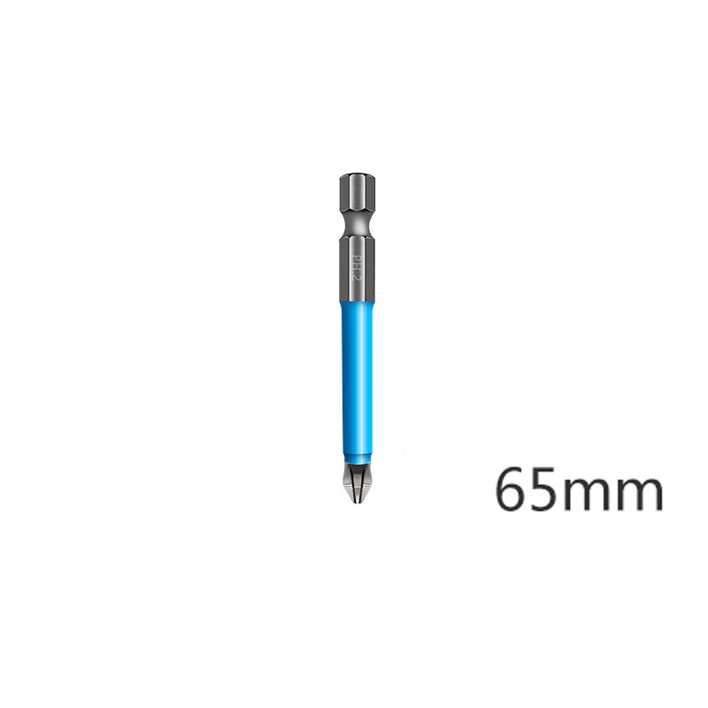 6 35mm PH2 Anti Slip Magnetic Phillips Screwdriver Bits S2 Anti Slip