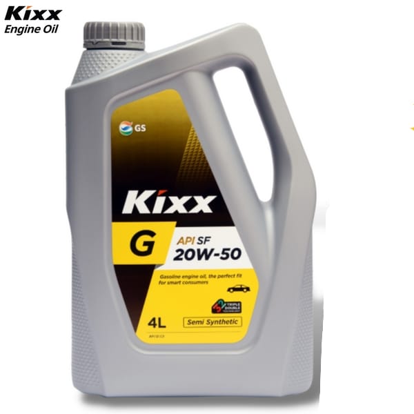 KIXX G API SF 20W50 4LITRES SEMI SYNTHETIC ENGINE OIL Daraz Pk