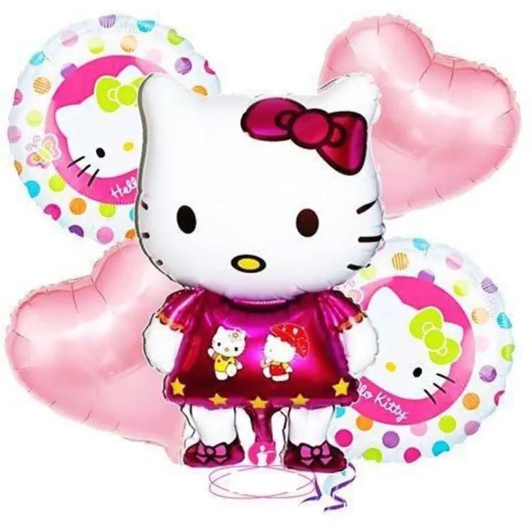 My Melody Pink Balloon Bouquet Birthday Helium Balloons