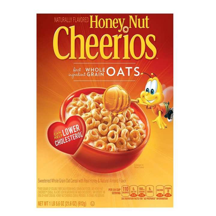 honey nut cheerios whole grain oats