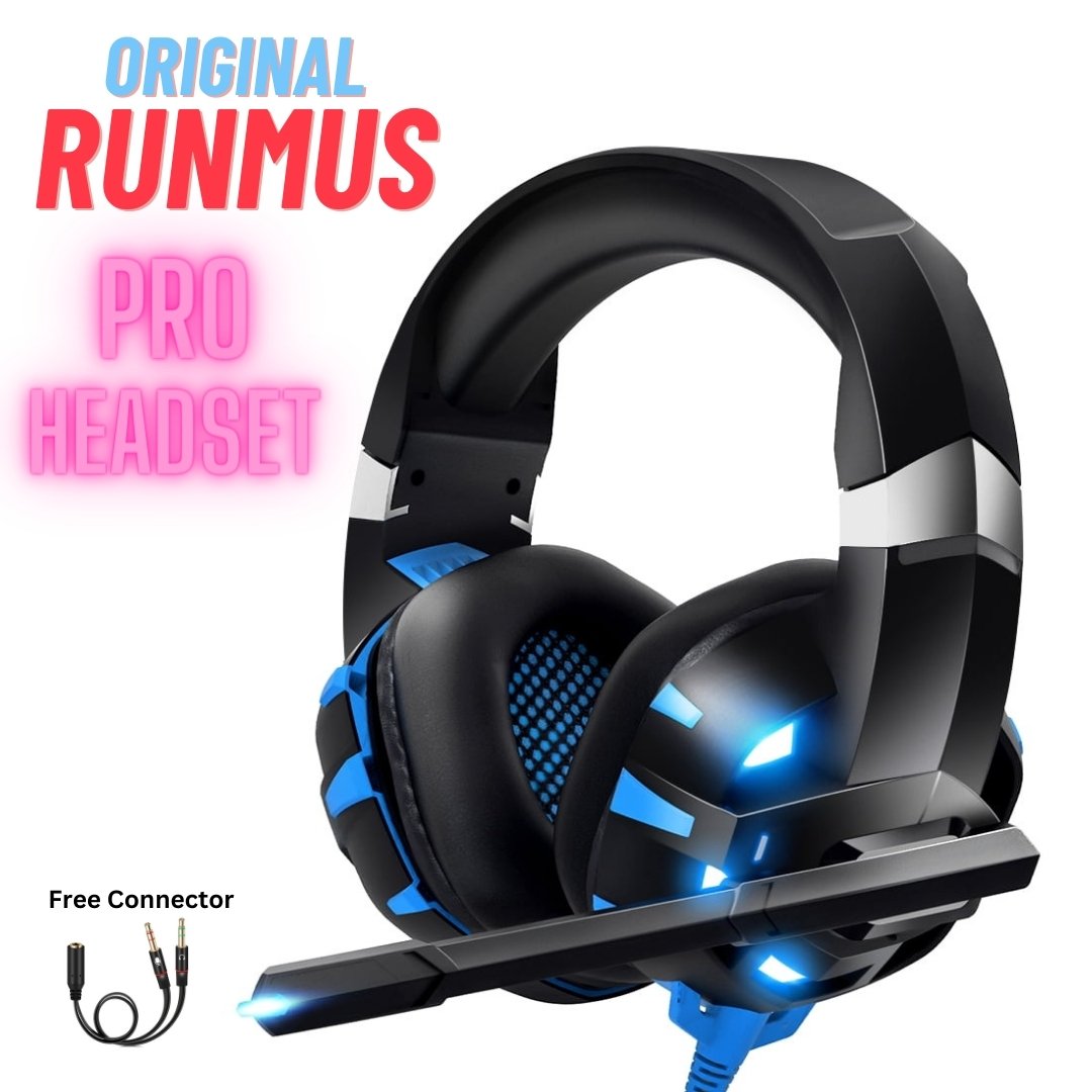 Runmus K Gaming Headset Gaming Headphone With Surround Sound