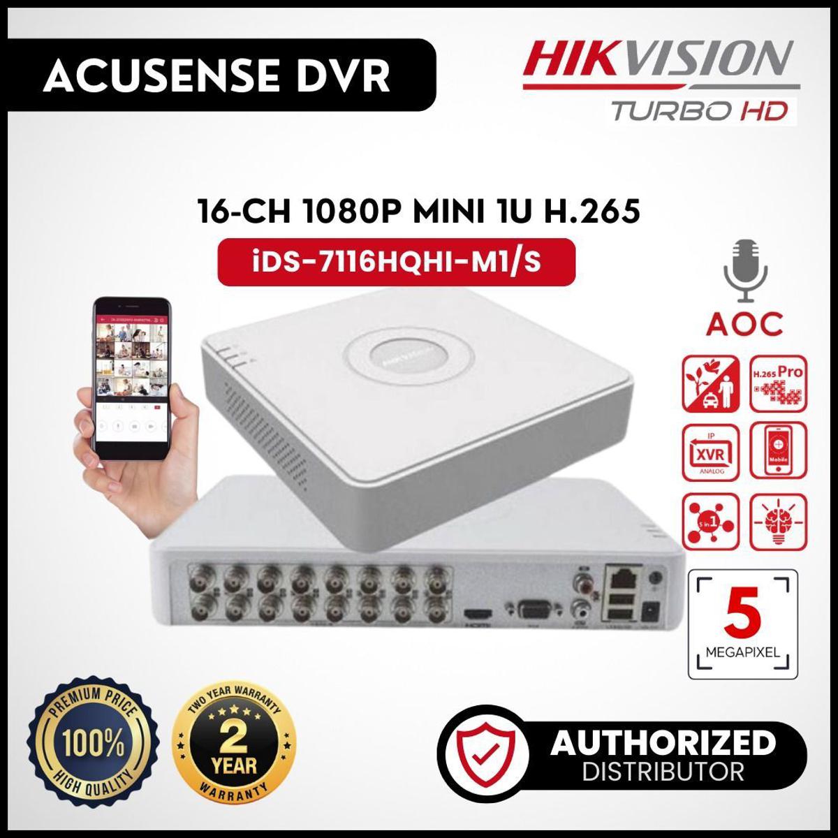 Hikvision Ds Hqhi M S Ch P Mini U H Acusense Dvr Deep