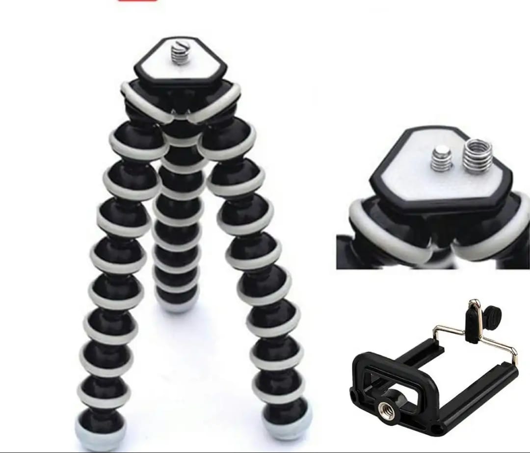 TechKart Large Gorilla Pod Flexible Tripod Stand Mini Octopus Tripod