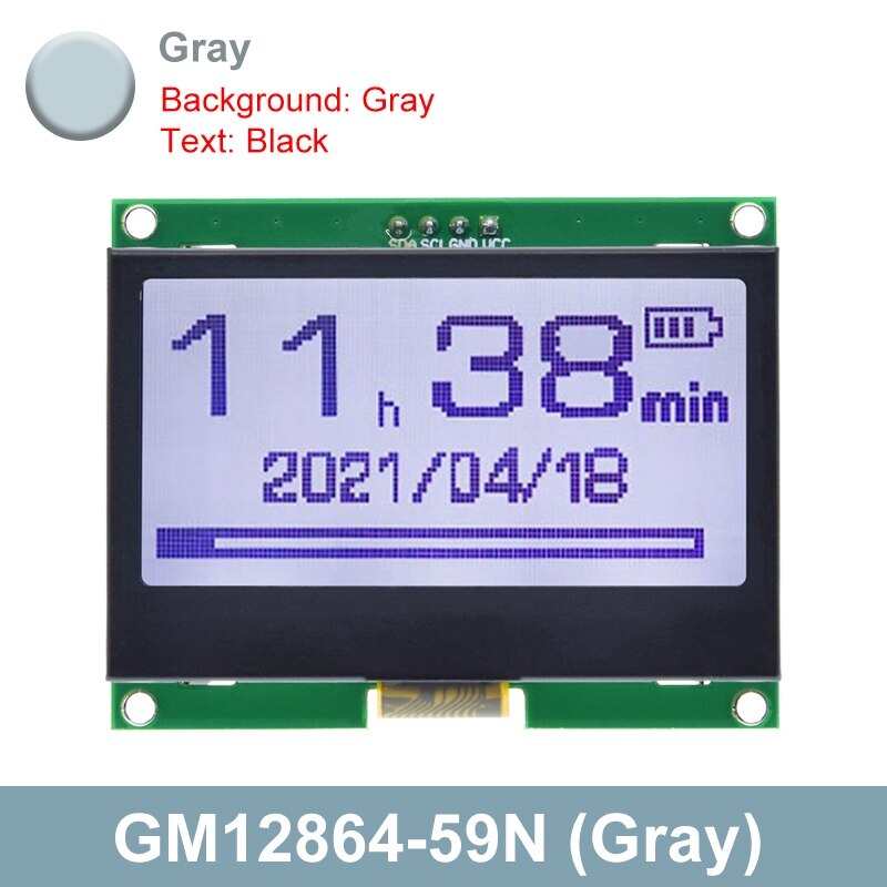 12864 IIC LCD Module 128X64 I2C ST7567S COG Graphic Display Screen