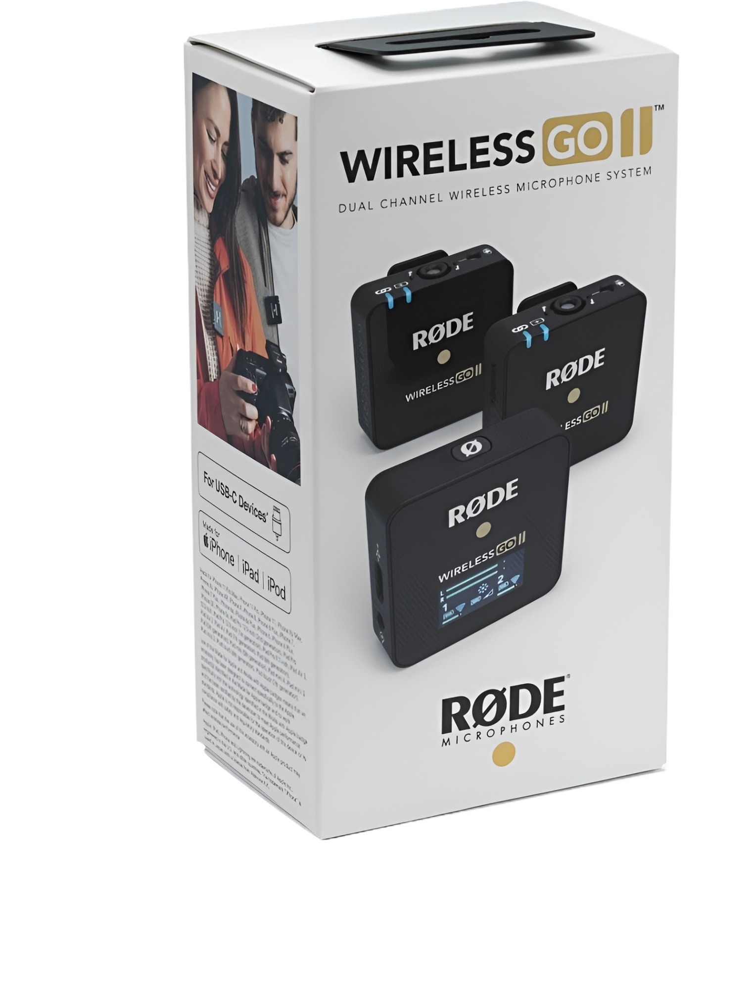 Rode Wireless Go Ii Person Compact Digital Wireless Microphone System