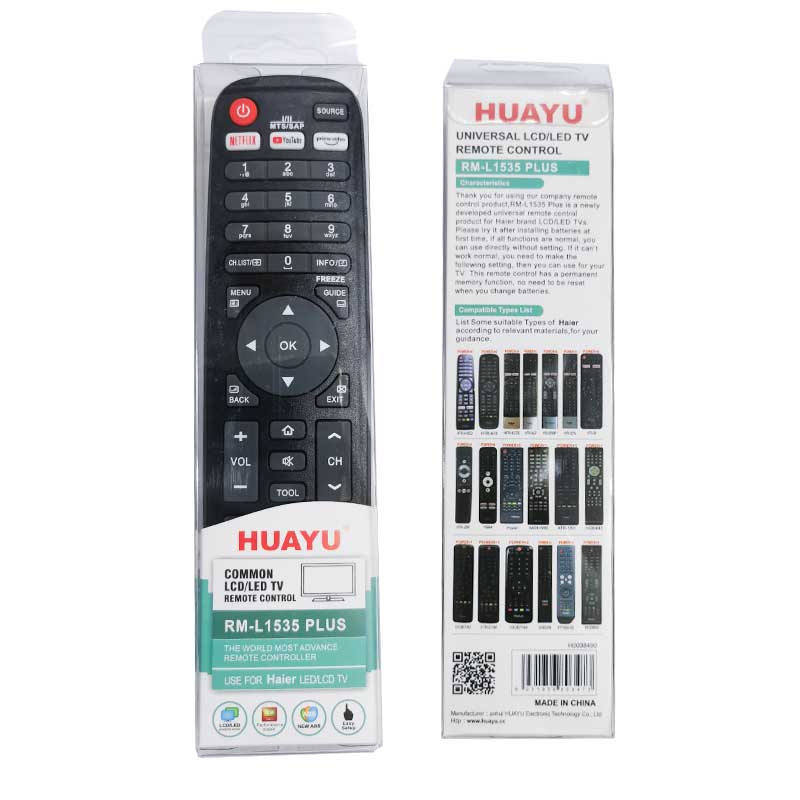 Haier Universal Remote For Lcd Led Tv Huaya Eastern Star Rm L