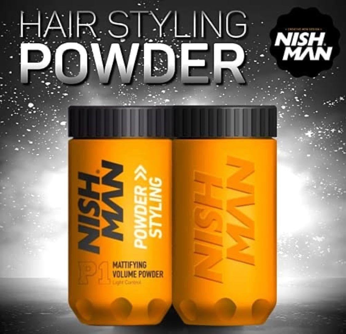 Nishman Hair Volume Powder G Light Control Natural Matte Look