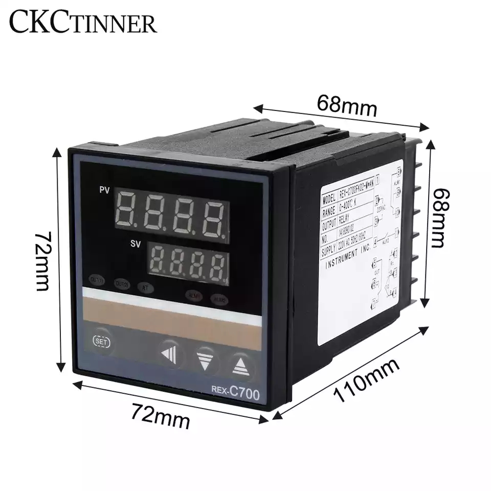 PID RKC Digital Intelligent Industrial Temperature Controller 220V