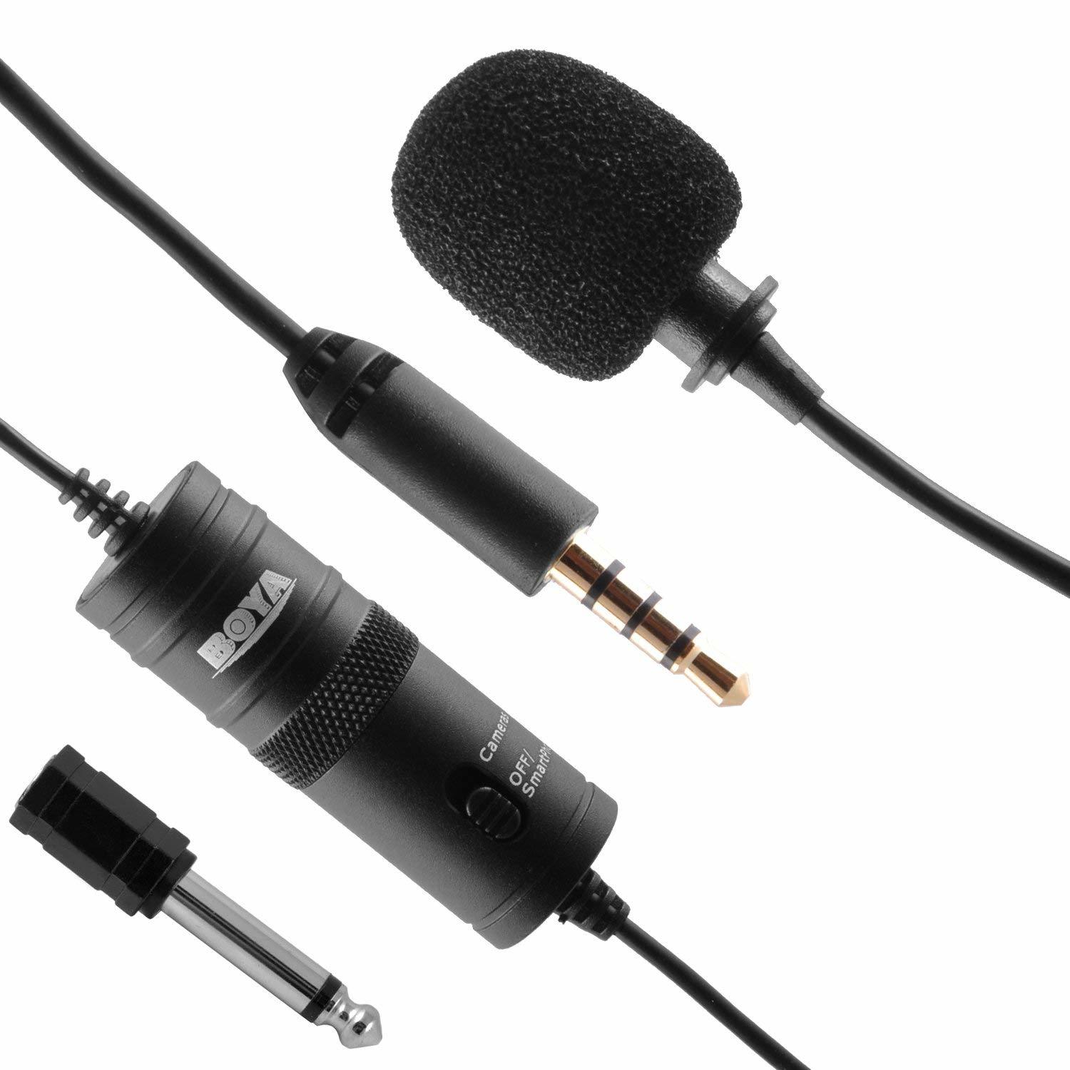 BOYA BYM1 Compact OnCamera Video Microphone Youtube Vlogging