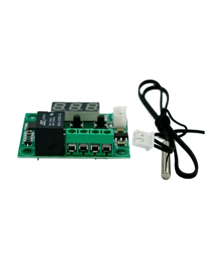 Mini thermostat Temperature controller Incubation thermostat temperature control W1209 with switch