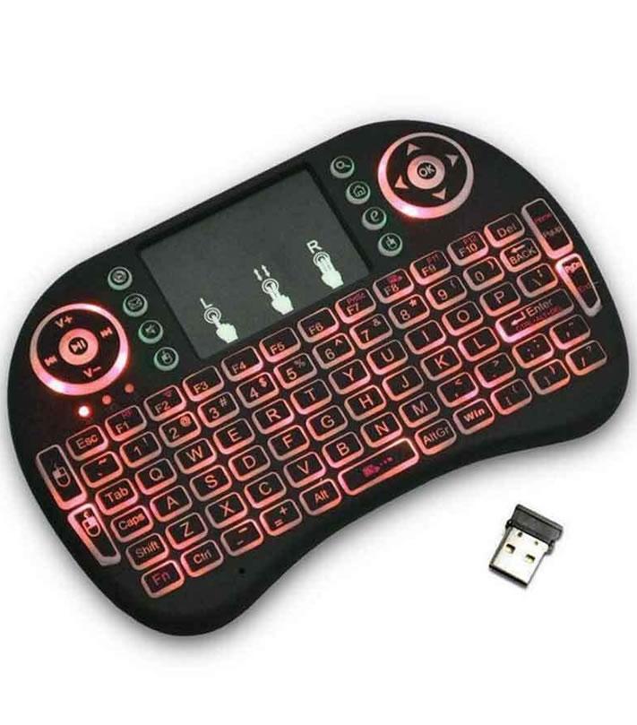 Lighting Mini Touchpad Wireless Keyboard