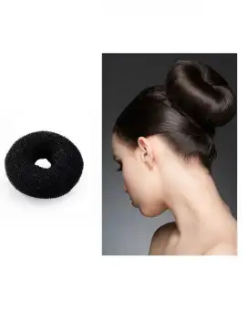Hair Donut Bun Maker Black Buy Online At Best Prices In