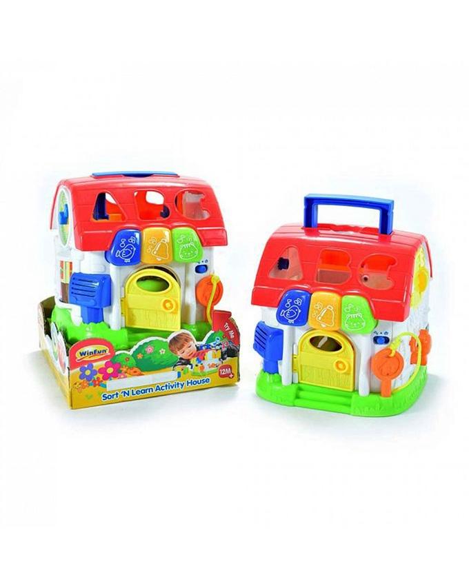 772 Sort 'N Learn Activity House With Light & Sound
