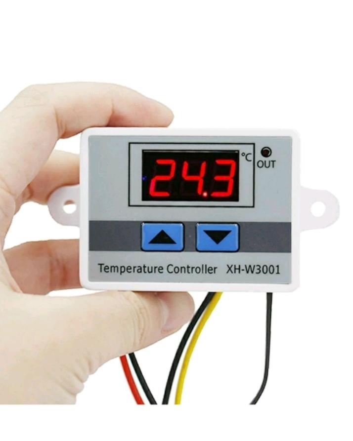 Digital LED Thermometer Temperature Controller AC220V 10A Thermostat Incubator Control Microcomputer Probe Weather Station