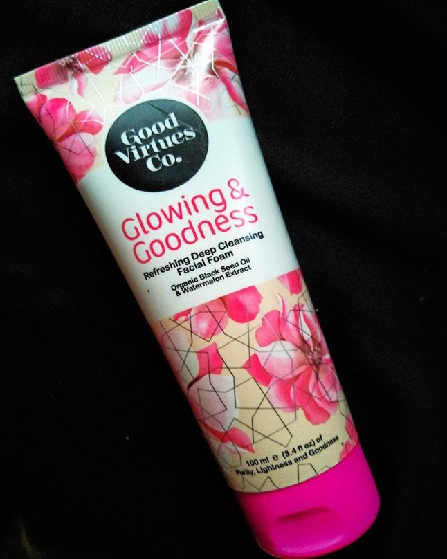 good virtues co refreshing deep cleansing facial foam