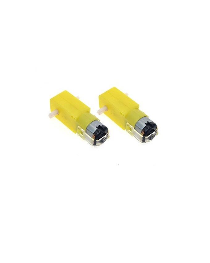 Pack Of 2 - Motors For Robot Base DIY Robotics And Arduino