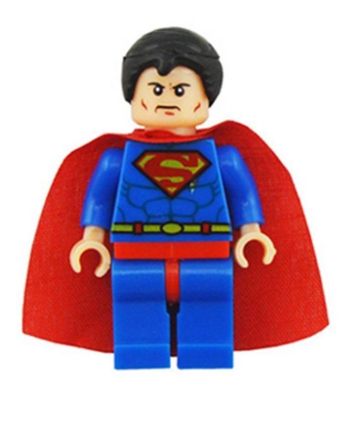 Superman Building Blocks Multicolor