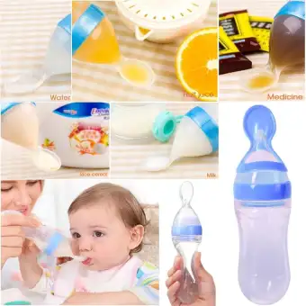 feeding bottle with spoon price