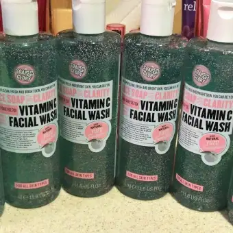 soap and glory facial cleanser