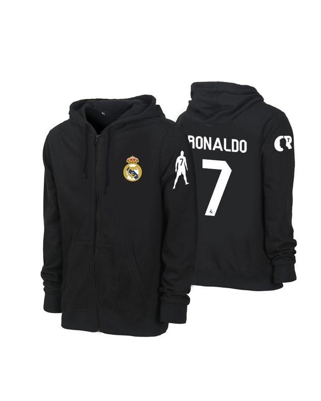 Real madrid black on sale hoodie