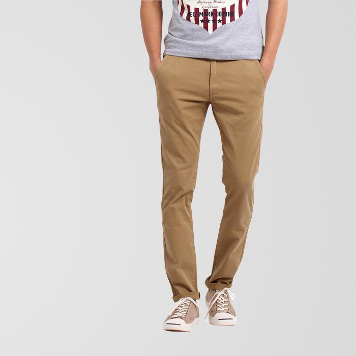 khaki color chinos