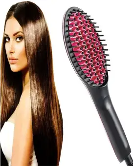 hair straightener brush daraz