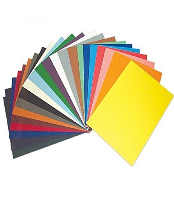 Pack of 100 Sheets Computer Color Paper A4 Size - Multicolor