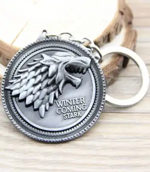 Game Of Thrones Dire Wolf Round Metal Keychain Silver Buy Online At Best Prices In Pakistan Daraz Pk