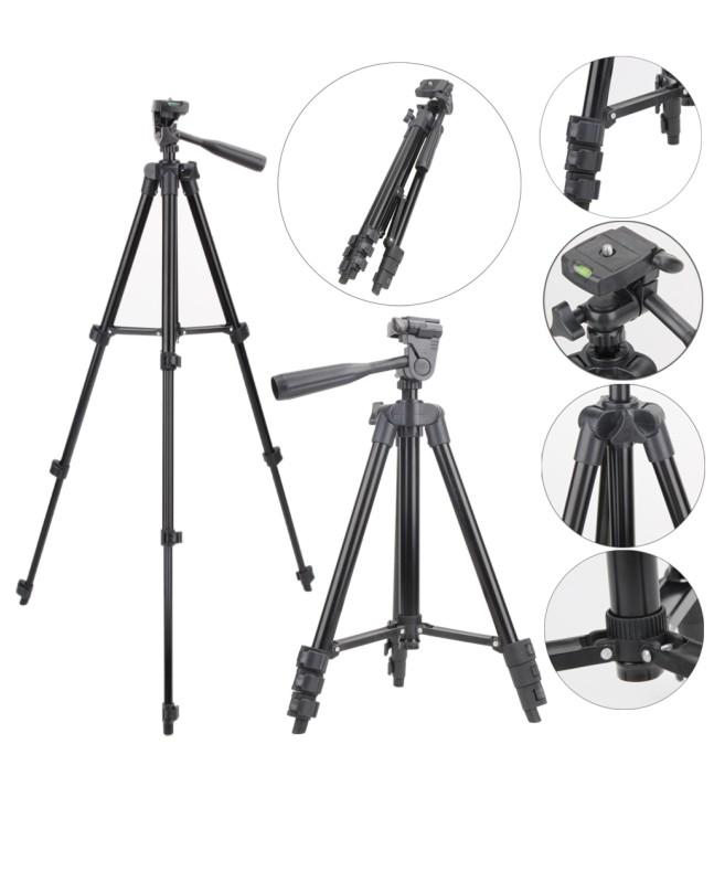 3120 - Digital Camera Camcorder Tripod Stand - Black