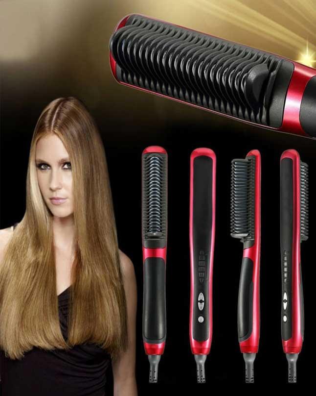 hair straightener brush daraz