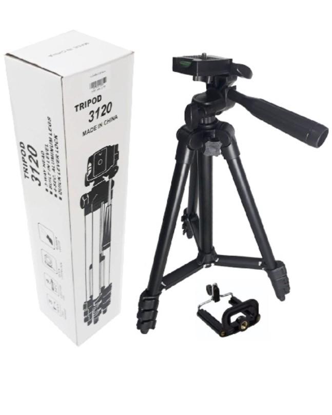 3120 - Digital Camera Camcorder Tripod Stand - Black