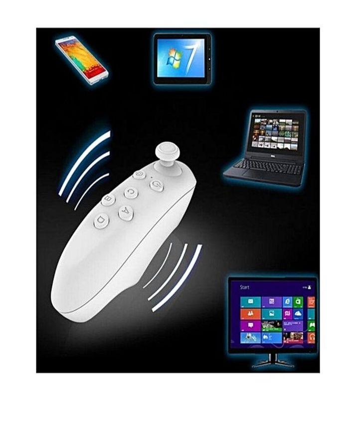 3D Virtual Reality Glass And Bluetooth Remote Combo