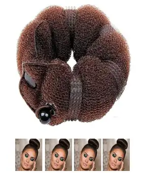 Adjustable Hair Mesh Doughnut Bun Maker Buy Online At Best Prices