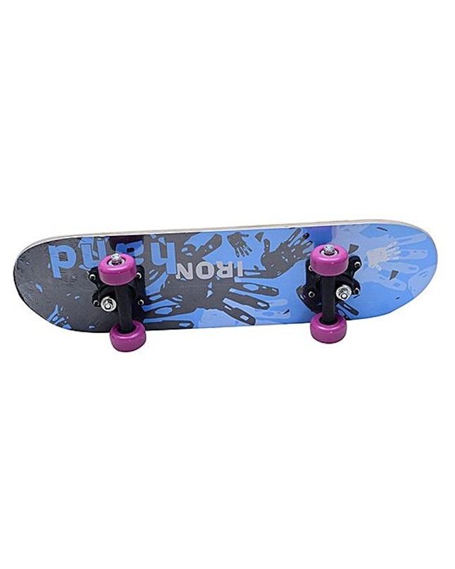 Skateboard Skate Board for Adults skating - Medium  - Blue