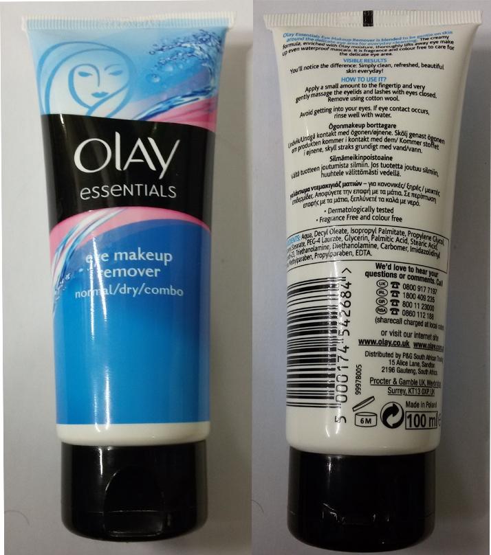 Olay Essentials Eye Makeup Remover 100 Ml Mugeek Vidalondon
