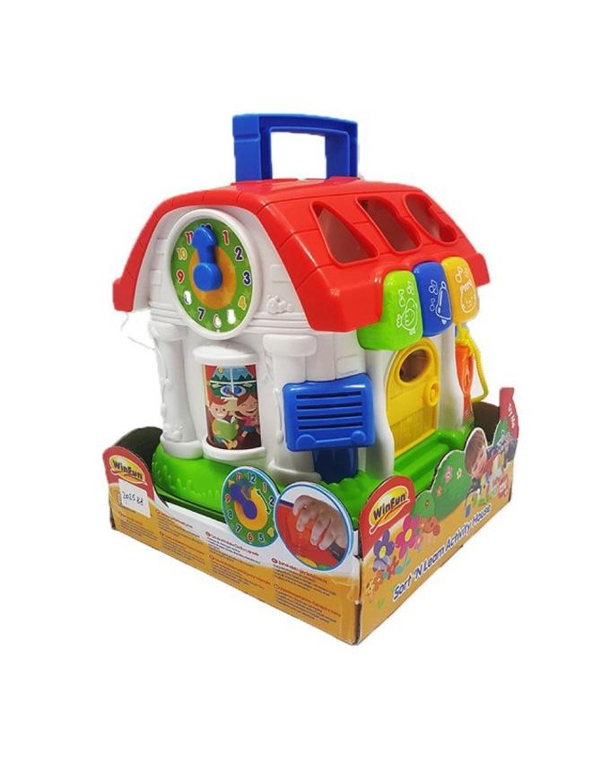 772 Sort 'N Learn Activity House With Light & Sound