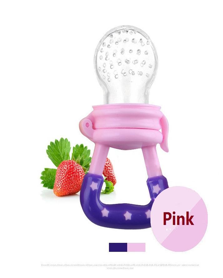 Silicon Baby Pacifier Pink