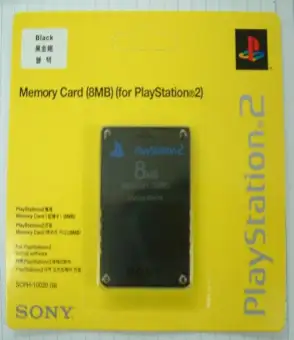 ps2 memory card original