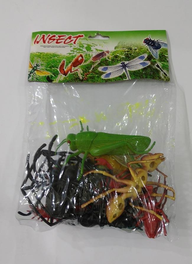 Insects Set Plastic Toys for Kids Educational Learning Playset Toy pro M 55