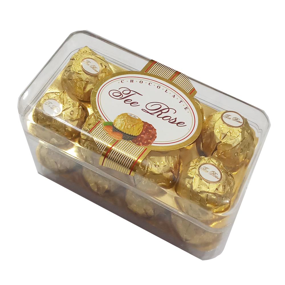 16 Pcs Crunchy Chocolate With Ideal Packing Gift Plastic Box